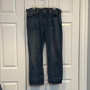 Levi's Men's Straight Jeans in Deep Indigo